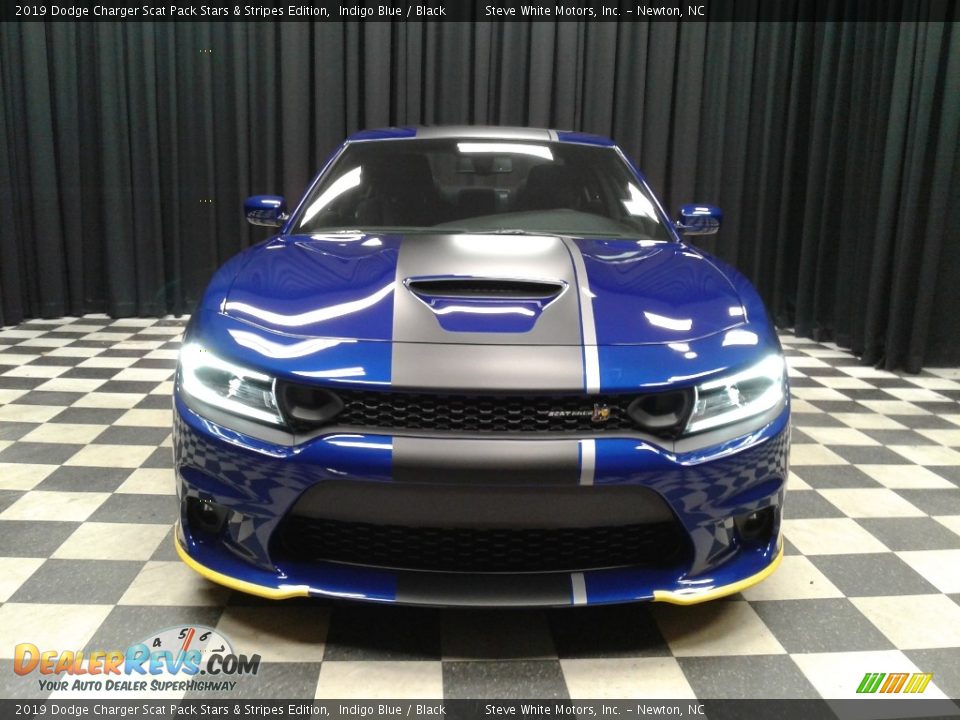 2019 Dodge Charger Scat Pack Stars & Stripes Edition Indigo Blue / Black Photo #3
