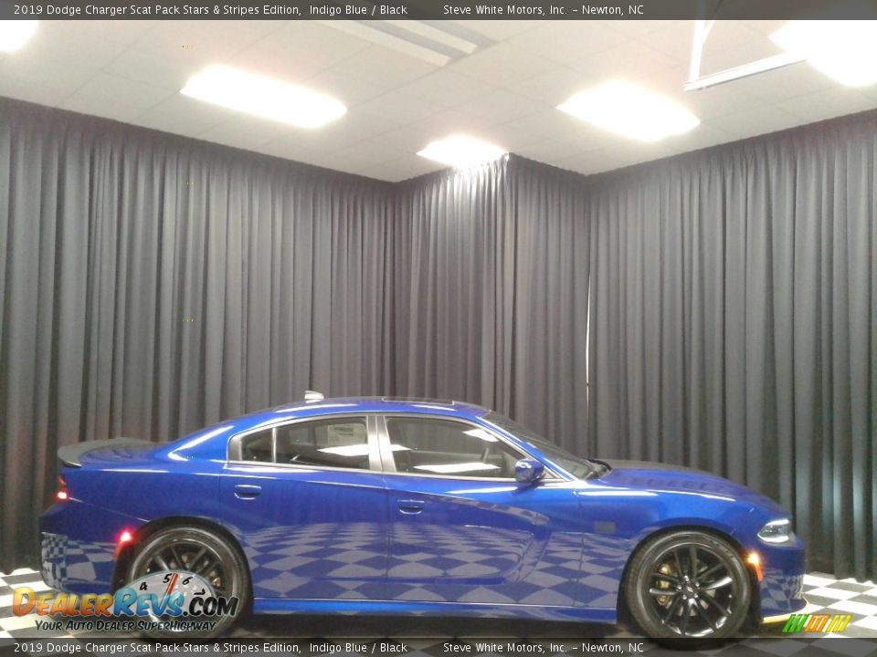 2019 Dodge Charger Scat Pack Stars & Stripes Edition Indigo Blue / Black Photo #5