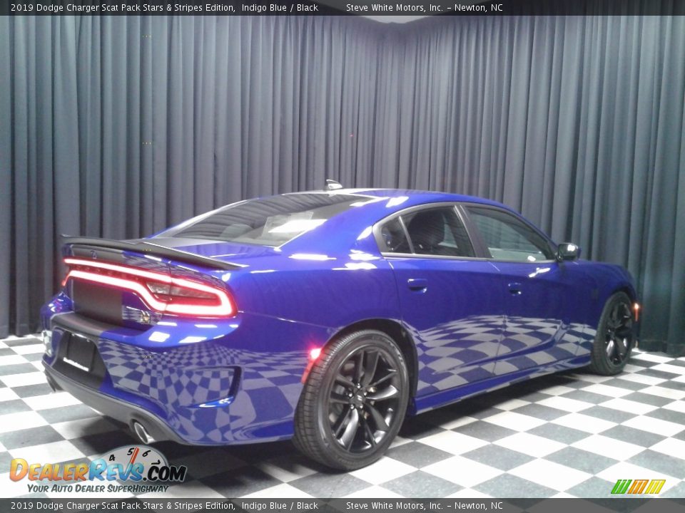 2019 Dodge Charger Scat Pack Stars & Stripes Edition Indigo Blue / Black Photo #6