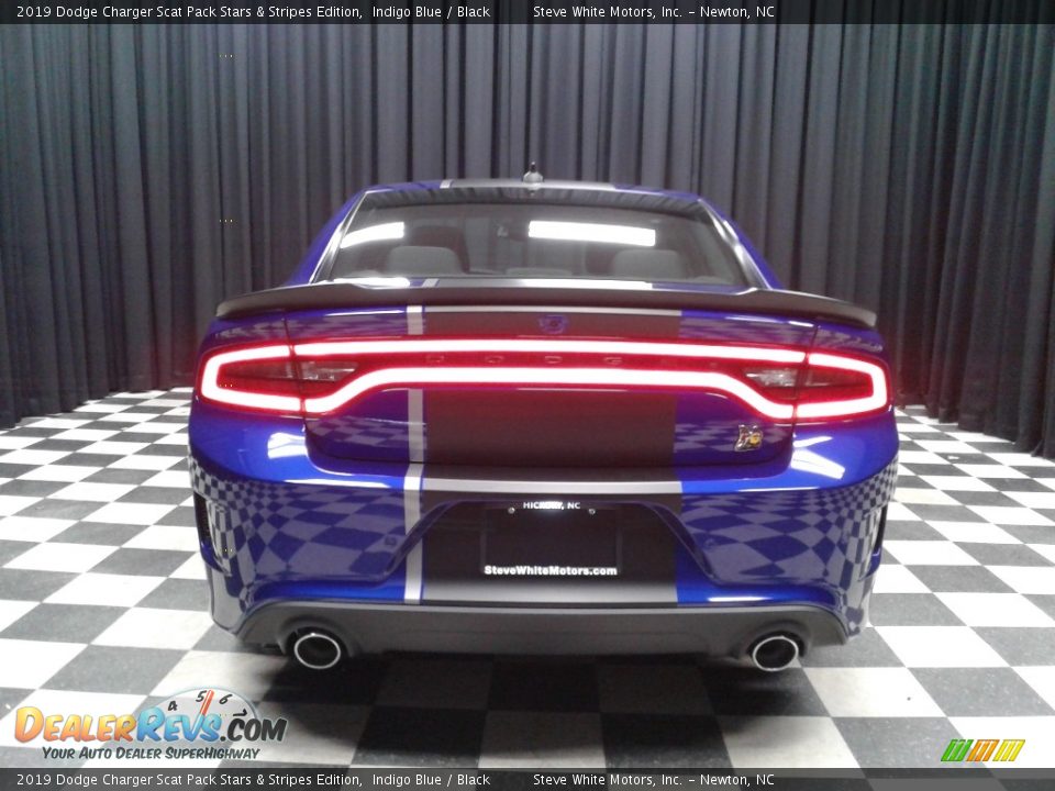 2019 Dodge Charger Scat Pack Stars & Stripes Edition Indigo Blue / Black Photo #7