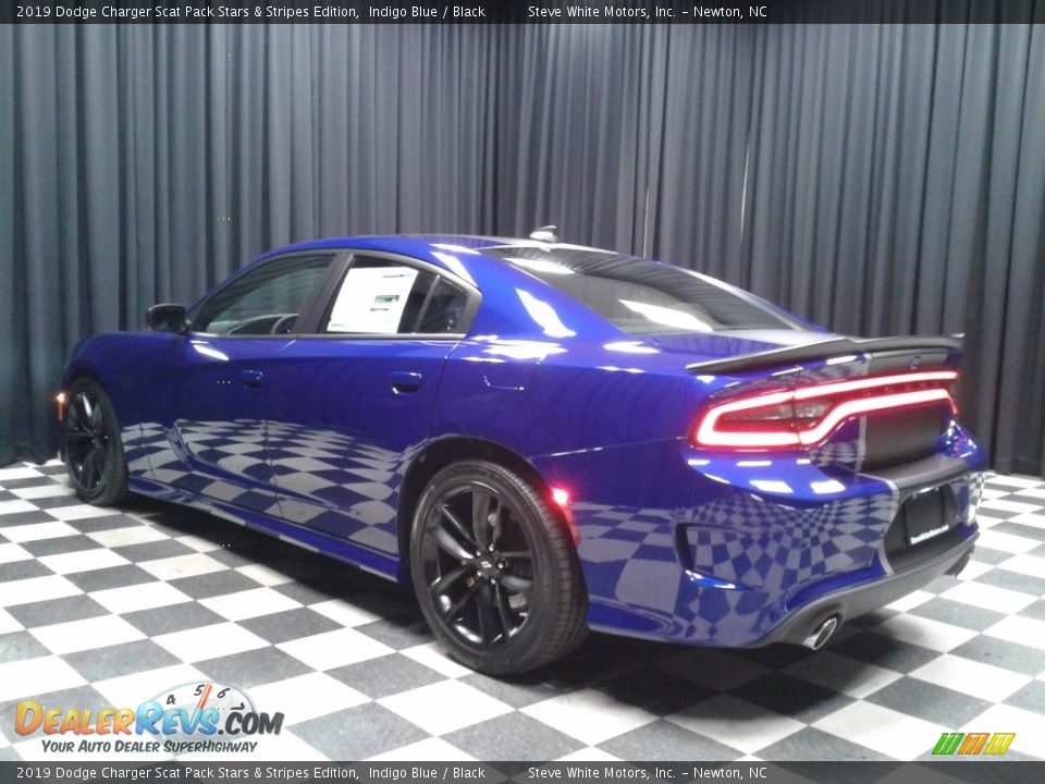 2019 Dodge Charger Scat Pack Stars & Stripes Edition Indigo Blue / Black Photo #8
