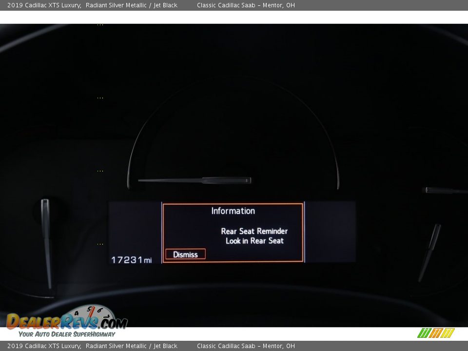 2019 Cadillac XTS Luxury Radiant Silver Metallic / Jet Black Photo #23