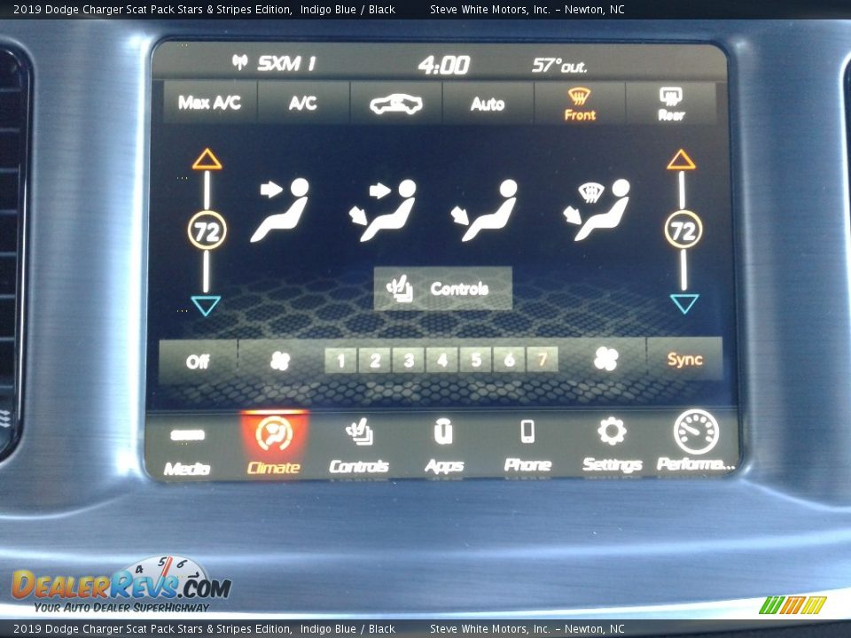 2019 Dodge Charger Scat Pack Stars & Stripes Edition Indigo Blue / Black Photo #22