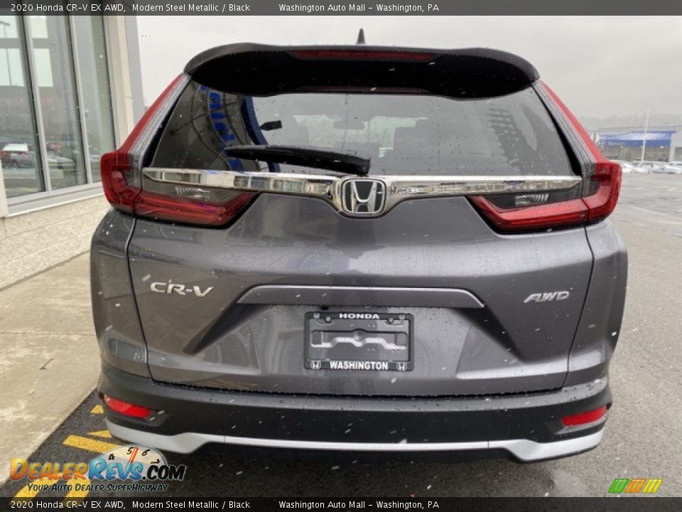 2020 Honda CR-V EX AWD Modern Steel Metallic / Black Photo #6