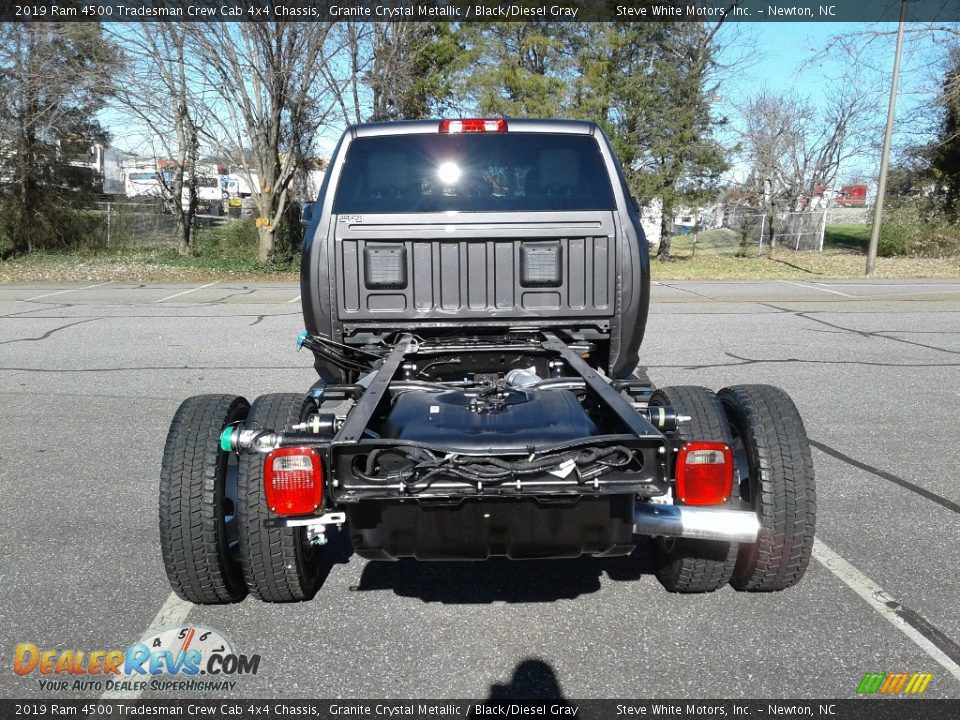 2019 Ram 4500 Tradesman Crew Cab 4x4 Chassis Granite Crystal Metallic / Black/Diesel Gray Photo #7