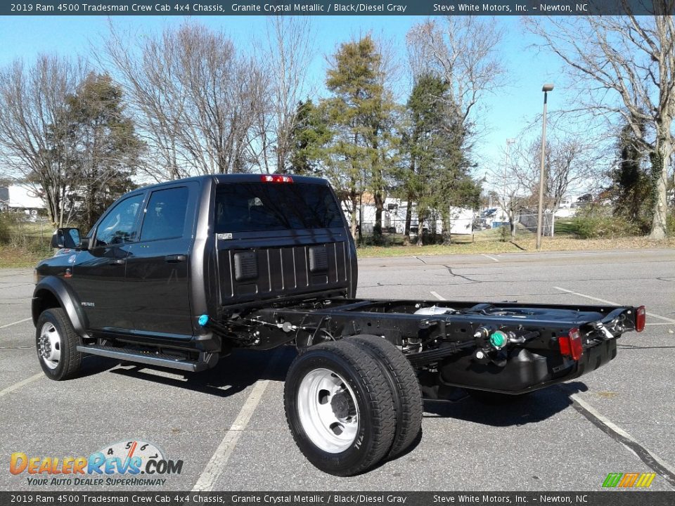 2019 Ram 4500 Tradesman Crew Cab 4x4 Chassis Granite Crystal Metallic / Black/Diesel Gray Photo #8