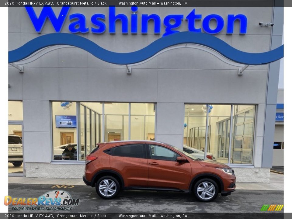 2020 Honda HR-V EX AWD Orangeburst Metallic / Black Photo #1