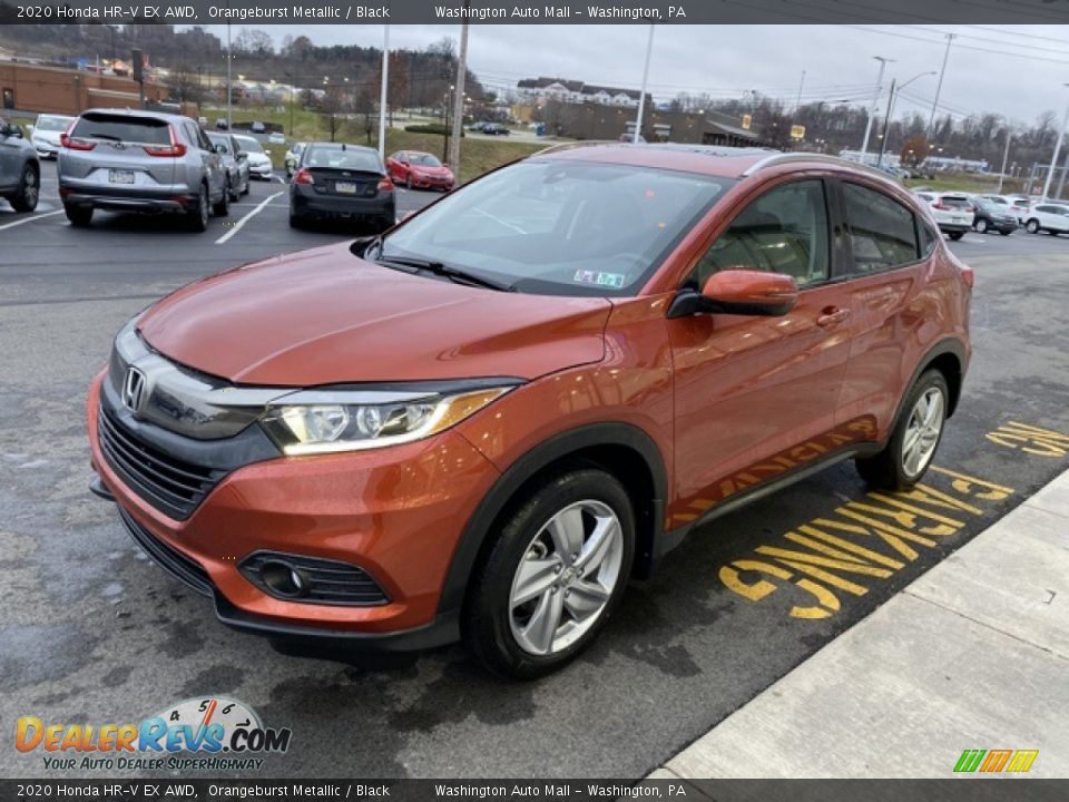 Orangeburst Metallic 2020 Honda HR-V EX AWD Photo #4