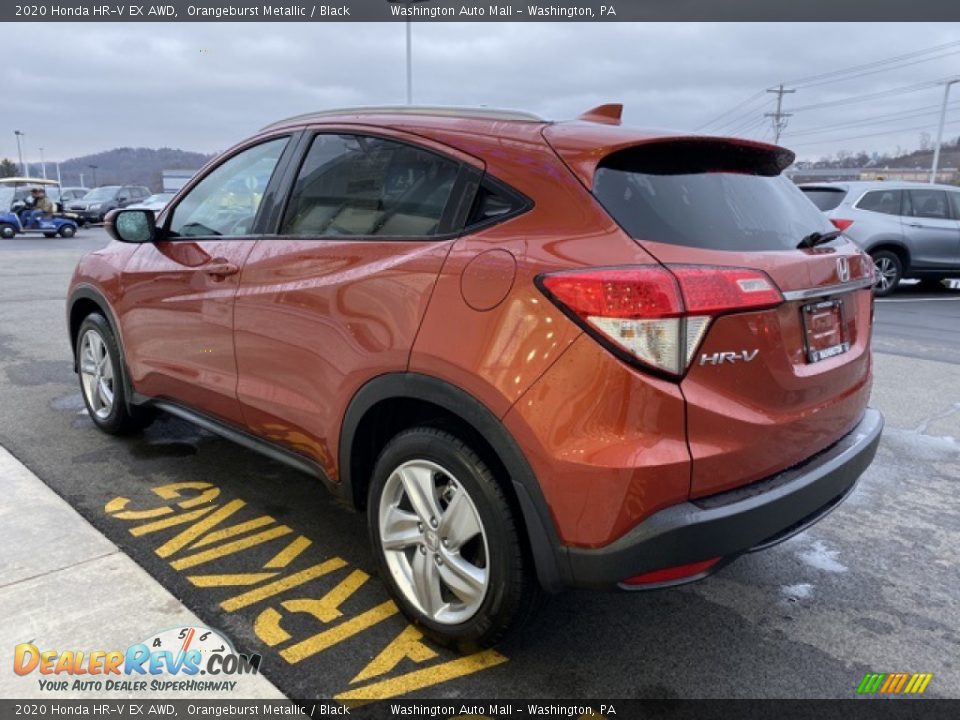 2020 Honda HR-V EX AWD Orangeburst Metallic / Black Photo #5