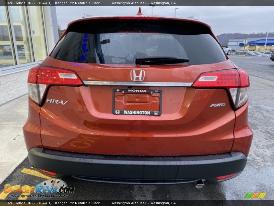 2020 Honda HR-V EX AWD Orangeburst Metallic / Black Photo #6