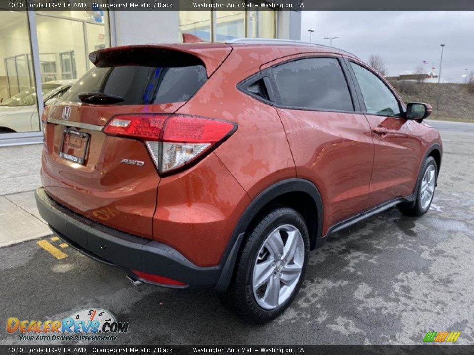 2020 Honda HR-V EX AWD Orangeburst Metallic / Black Photo #7