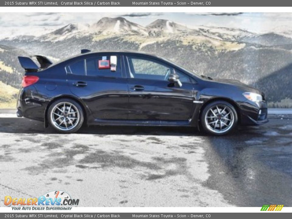 2015 Subaru WRX STI Limited Crystal Black Silica / Carbon Black Photo #2