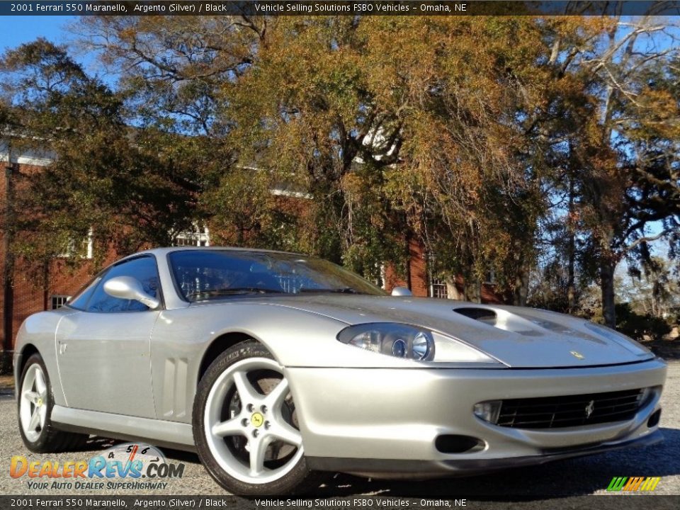 Argento (Silver) 2001 Ferrari 550 Maranello Photo #8