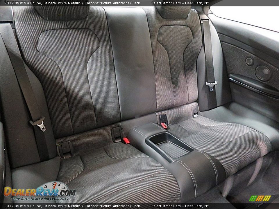 Rear Seat of 2017 BMW M4 Coupe Photo #19