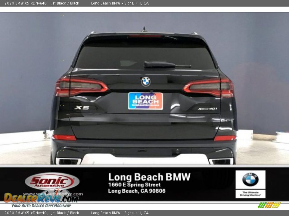 2020 BMW X5 xDrive40i Jet Black / Black Photo #3