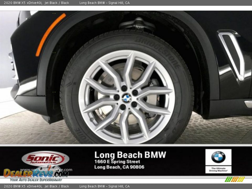 2020 BMW X5 xDrive40i Jet Black / Black Photo #9