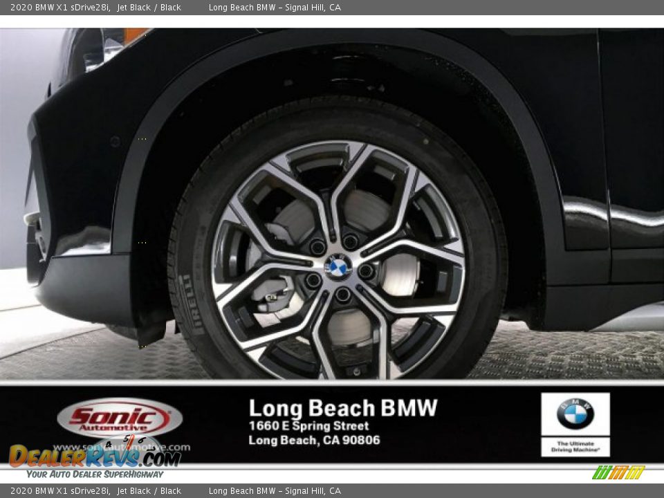 2020 BMW X1 sDrive28i Jet Black / Black Photo #9