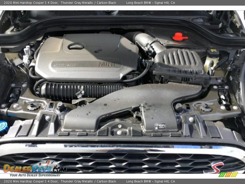 2020 Mini Hardtop Cooper S 4 Door Thunder Gray Metallic / Carbon Black Photo #8
