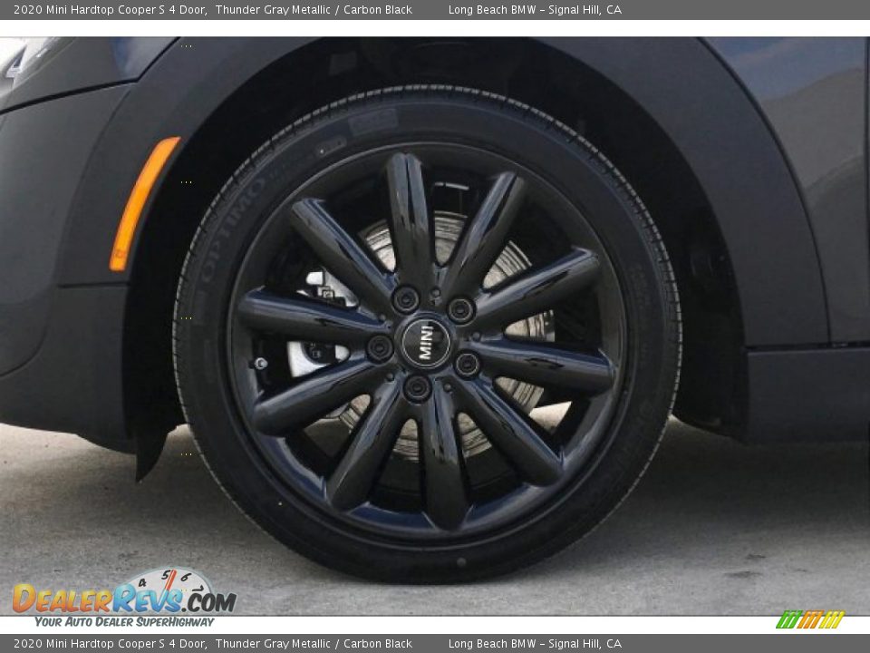 2020 Mini Hardtop Cooper S 4 Door Thunder Gray Metallic / Carbon Black Photo #9