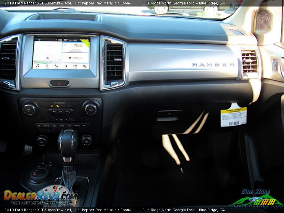 2019 Ford Ranger XLT SuperCrew 4x4 Hot Pepper Red Metallic / Ebony Photo #16
