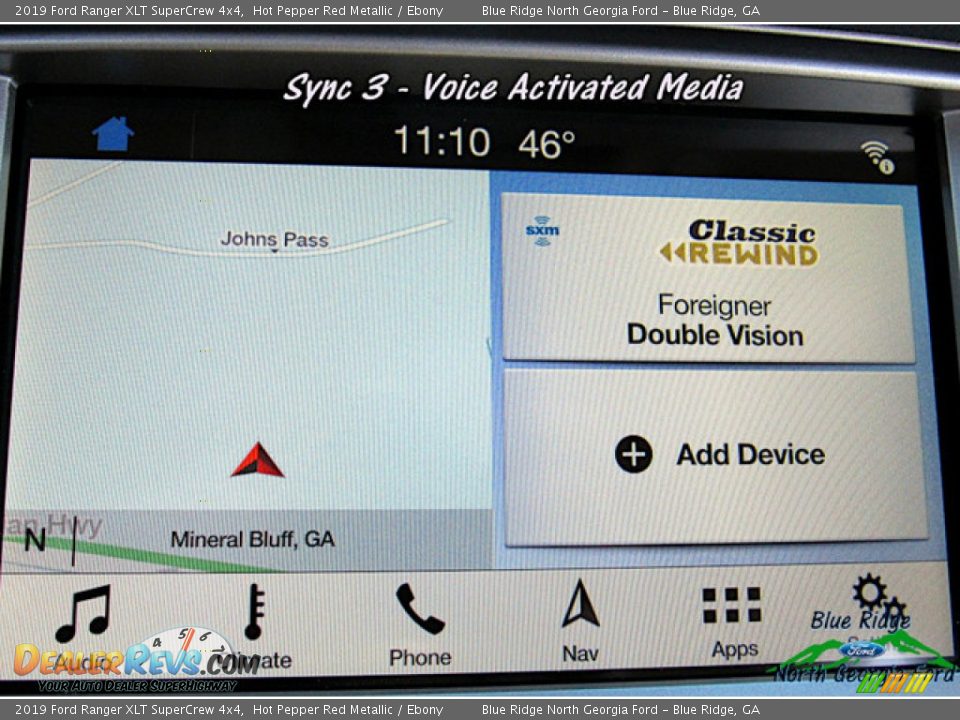 2019 Ford Ranger XLT SuperCrew 4x4 Hot Pepper Red Metallic / Ebony Photo #19