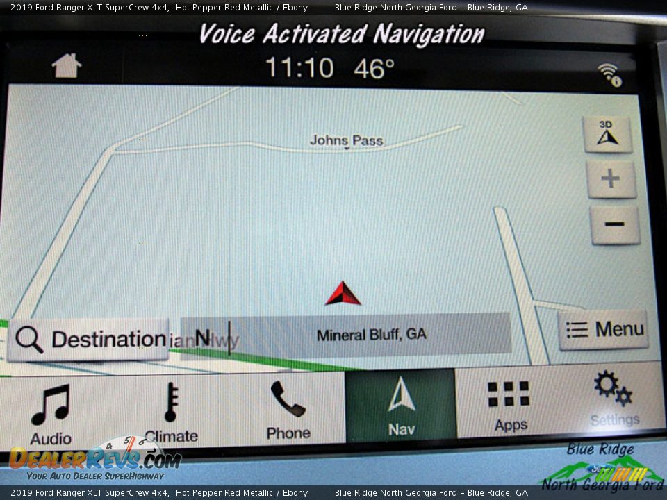 2019 Ford Ranger XLT SuperCrew 4x4 Hot Pepper Red Metallic / Ebony Photo #20