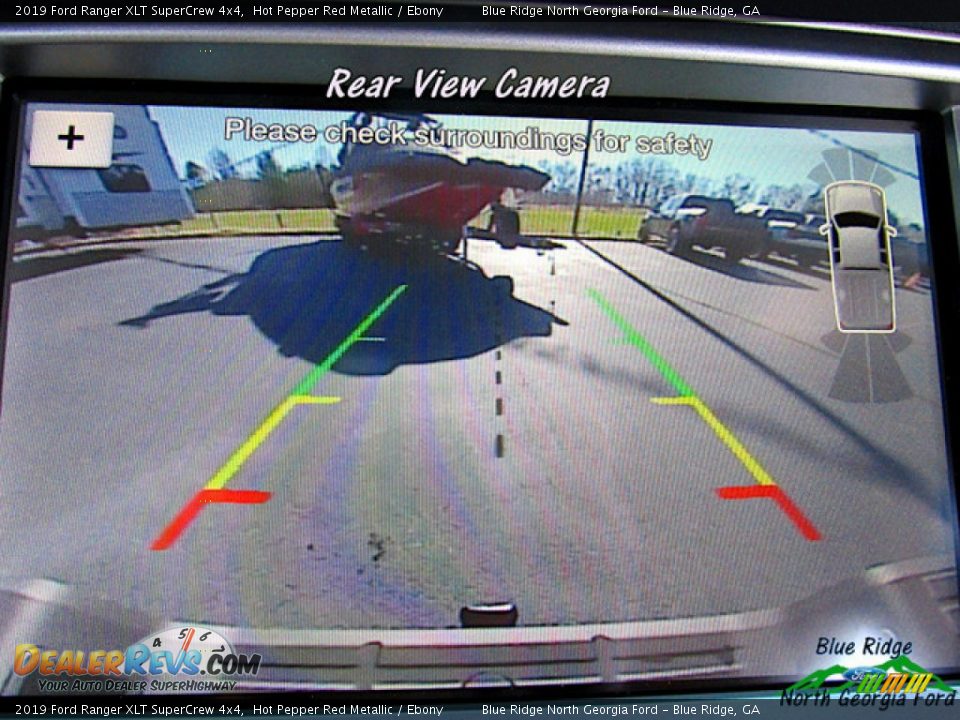 2019 Ford Ranger XLT SuperCrew 4x4 Hot Pepper Red Metallic / Ebony Photo #21