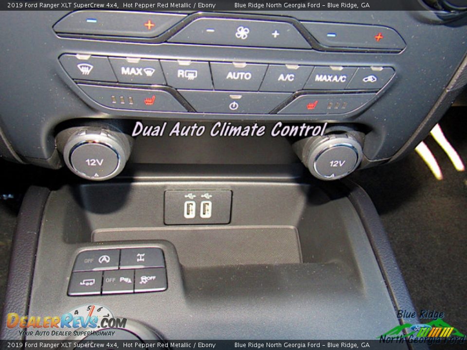 2019 Ford Ranger XLT SuperCrew 4x4 Hot Pepper Red Metallic / Ebony Photo #22