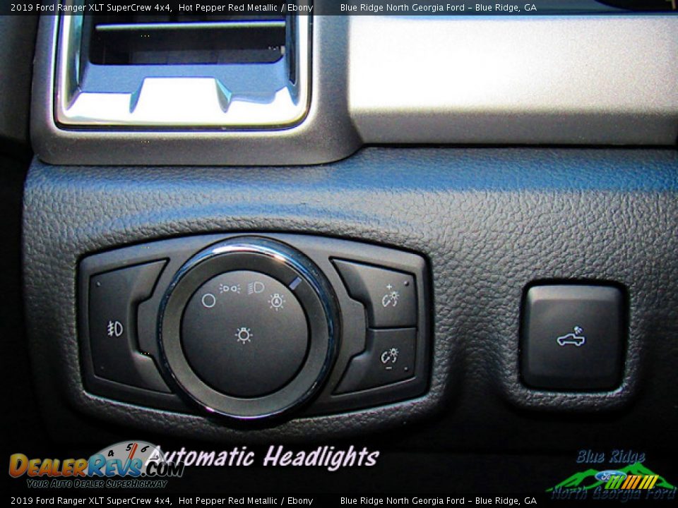 2019 Ford Ranger XLT SuperCrew 4x4 Hot Pepper Red Metallic / Ebony Photo #23