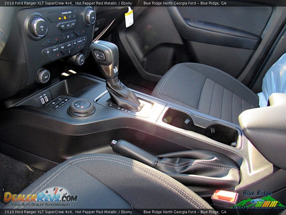 2019 Ford Ranger XLT SuperCrew 4x4 Hot Pepper Red Metallic / Ebony Photo #24