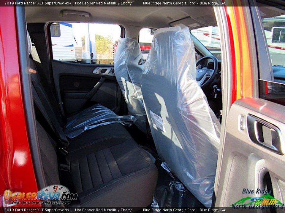 2019 Ford Ranger XLT SuperCrew 4x4 Hot Pepper Red Metallic / Ebony Photo #28