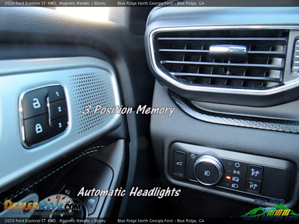 2020 Ford Explorer ST 4WD Magnetic Metallic / Ebony Photo #19