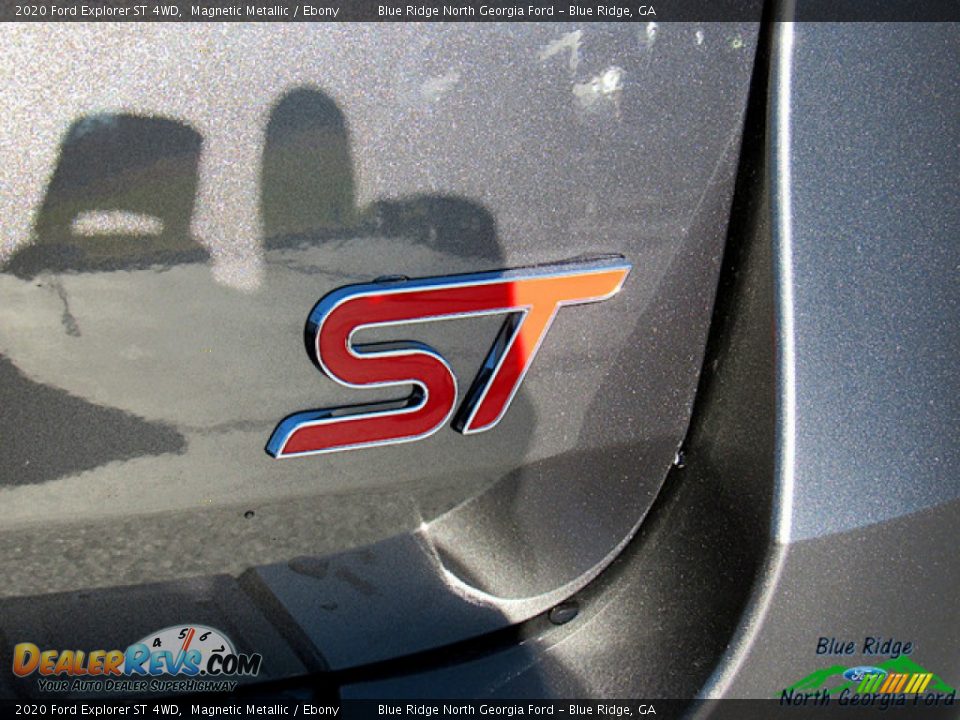 2020 Ford Explorer ST 4WD Magnetic Metallic / Ebony Photo #34