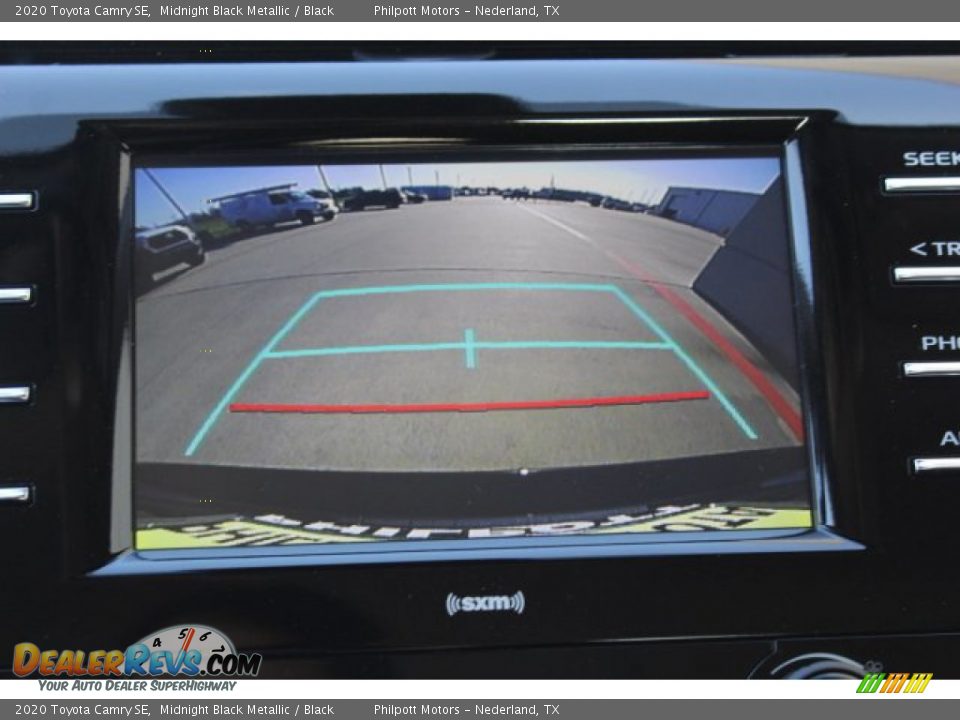 2020 Toyota Camry SE Midnight Black Metallic / Black Photo #20