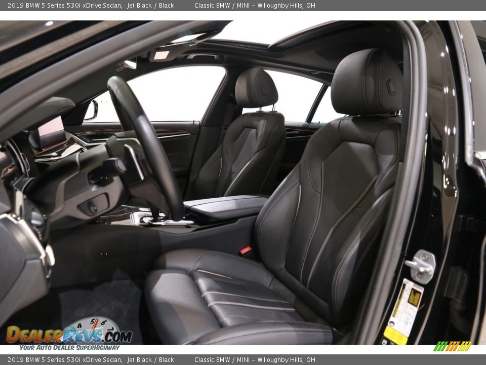 2019 BMW 5 Series 530i xDrive Sedan Jet Black / Black Photo #5