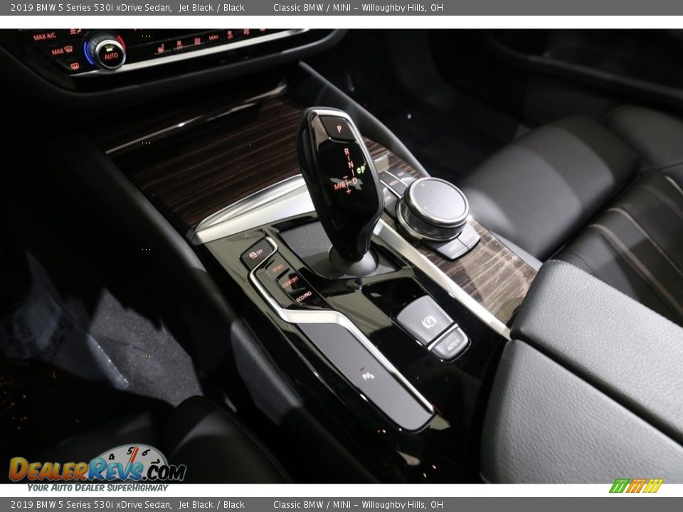 2019 BMW 5 Series 530i xDrive Sedan Jet Black / Black Photo #15