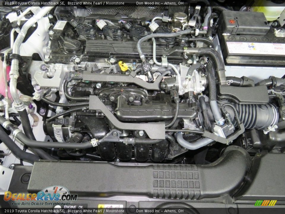 2019 Toyota Corolla Hatchback SE Blizzard White Pearl / Moonstone Photo #6