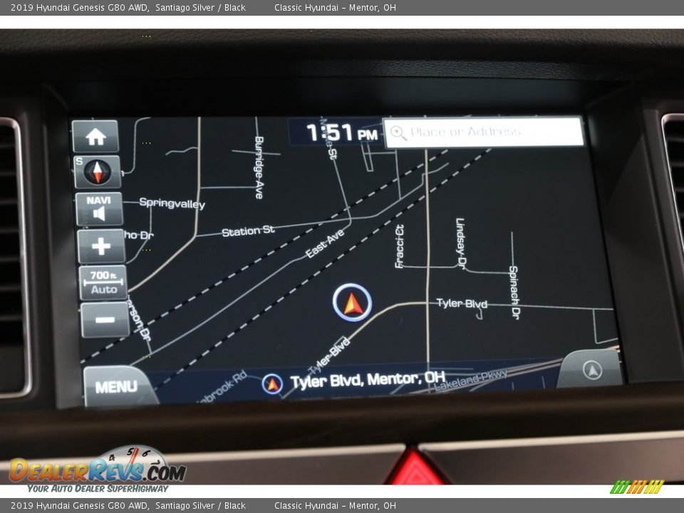 Navigation of 2019 Hyundai Genesis G80 AWD Photo #12