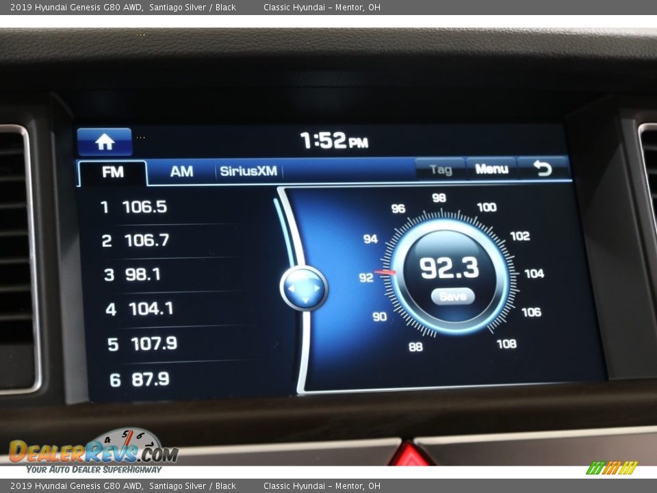 Audio System of 2019 Hyundai Genesis G80 AWD Photo #14