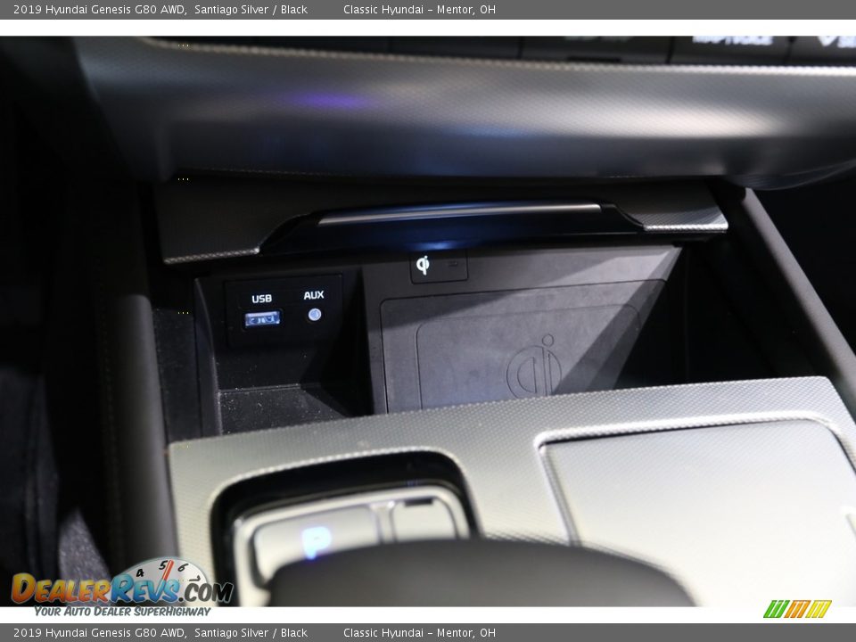 2019 Hyundai Genesis G80 AWD Santiago Silver / Black Photo #21