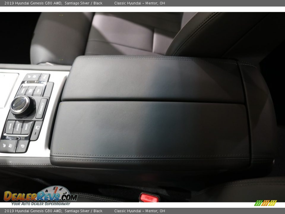 2019 Hyundai Genesis G80 AWD Santiago Silver / Black Photo #22
