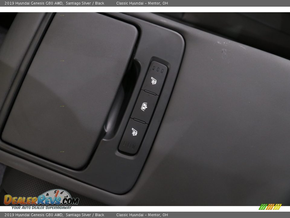 2019 Hyundai Genesis G80 AWD Santiago Silver / Black Photo #30