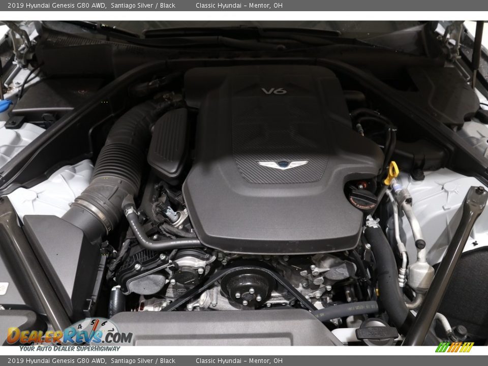 2019 Hyundai Genesis G80 AWD 3.8 Liter GDI DOHC 24-Valve D-CVVT V6 Engine Photo #32