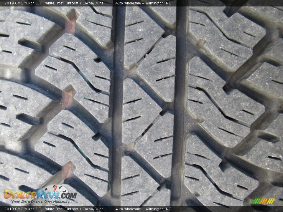 2019 GMC Yukon SLT White Frost Tintcoat / Cocoa/Dune Photo #8