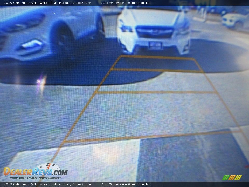 2019 GMC Yukon SLT White Frost Tintcoat / Cocoa/Dune Photo #18