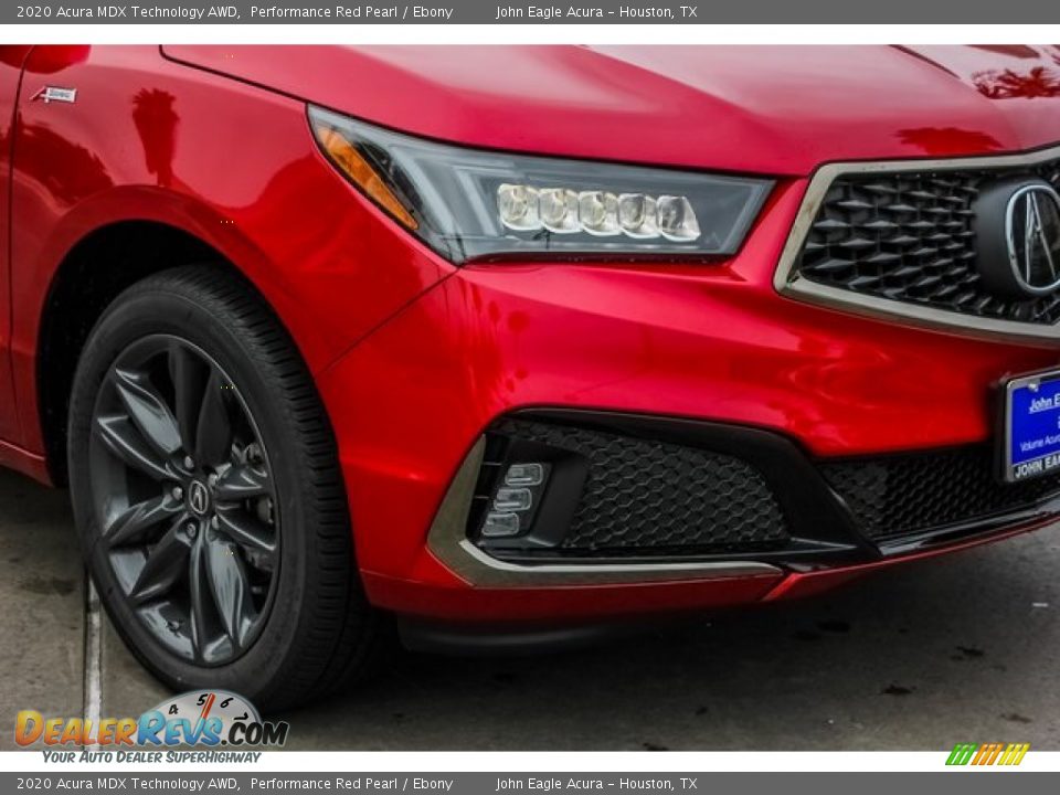 2020 Acura MDX Technology AWD Performance Red Pearl / Ebony Photo #11