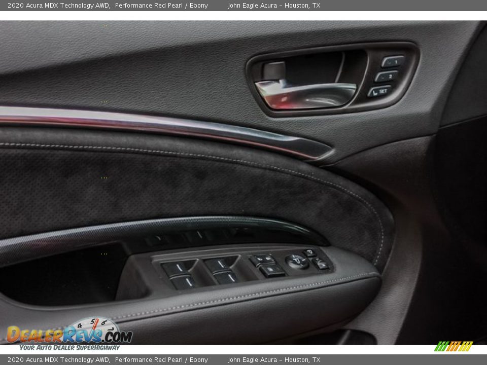 2020 Acura MDX Technology AWD Performance Red Pearl / Ebony Photo #12