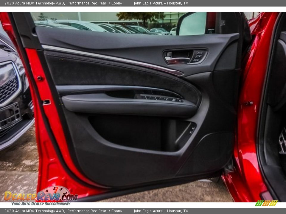 2020 Acura MDX Technology AWD Performance Red Pearl / Ebony Photo #15