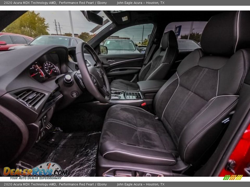 2020 Acura MDX Technology AWD Performance Red Pearl / Ebony Photo #16