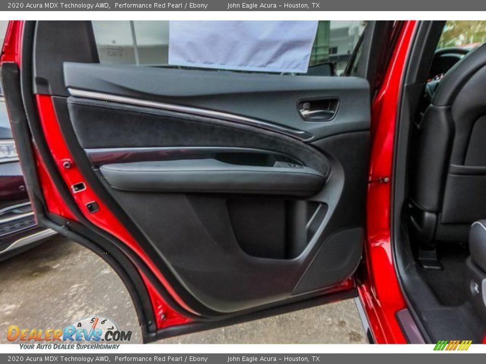 2020 Acura MDX Technology AWD Performance Red Pearl / Ebony Photo #17